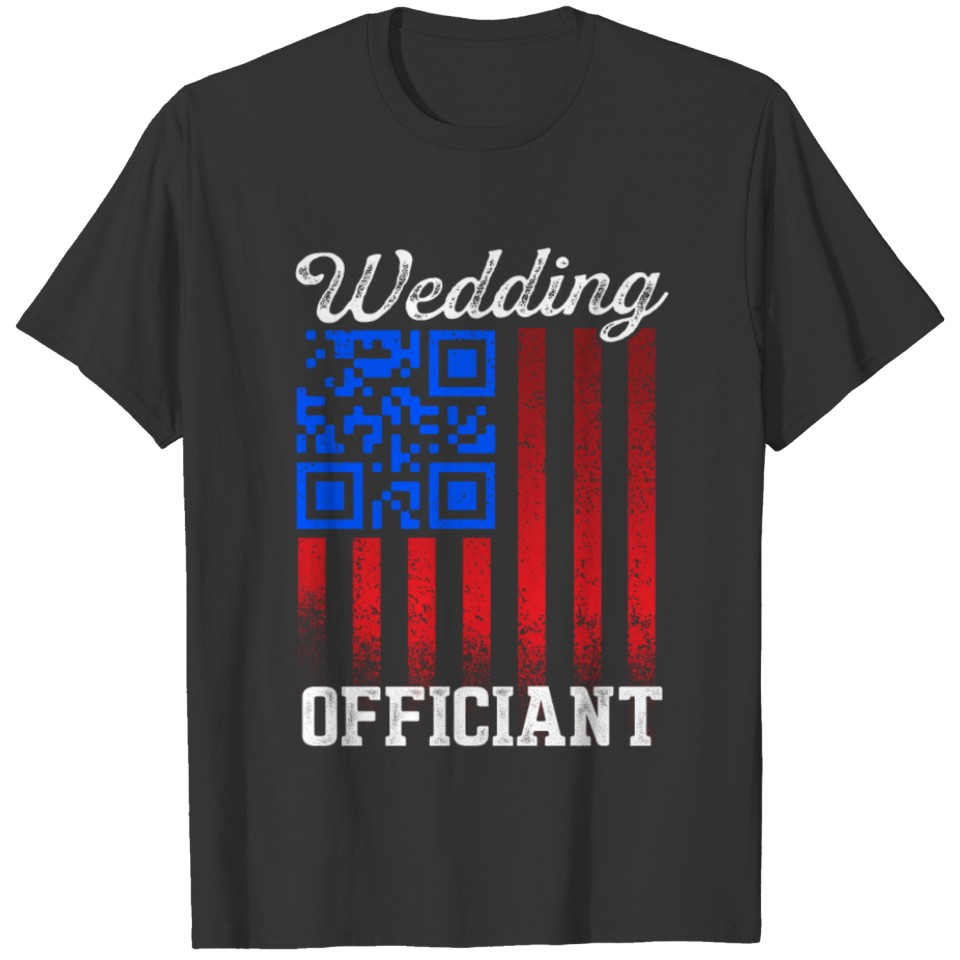 Wedding Officiant Invites Internet Ordained T-shirt