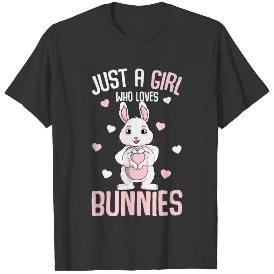 bunny girl rabbit gift T-shirt