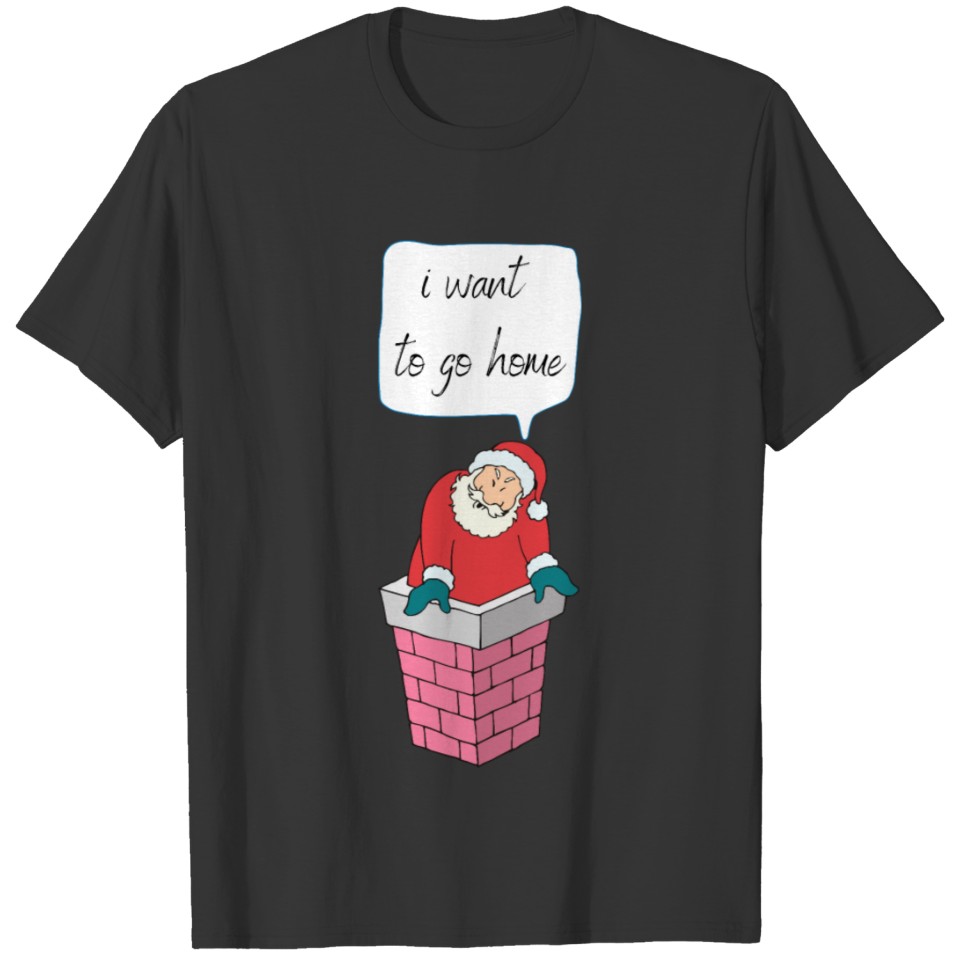 Funny SANTA Design T Shirts
