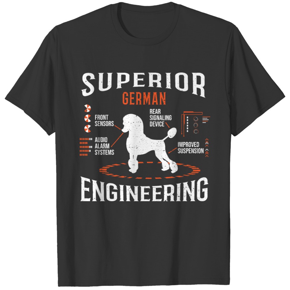 Superior German Engineering - Dogs T-shirt