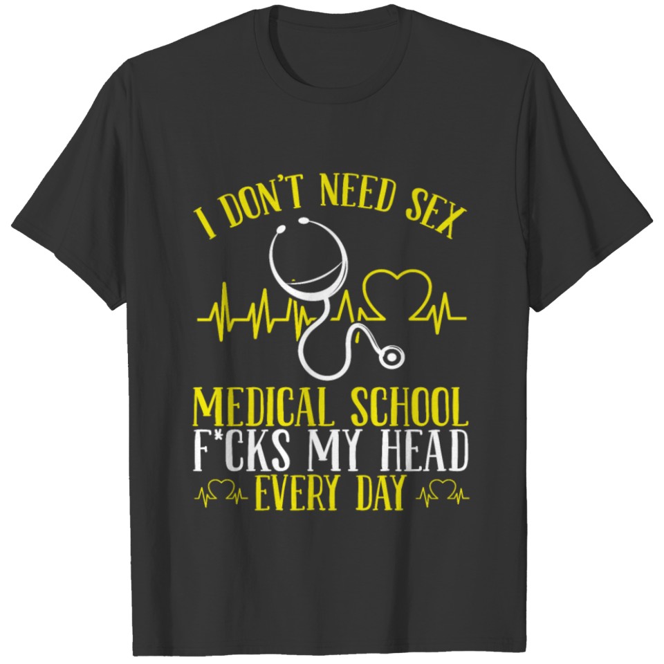 Funny Medical Student Future Nurse Medical School T-shirt
