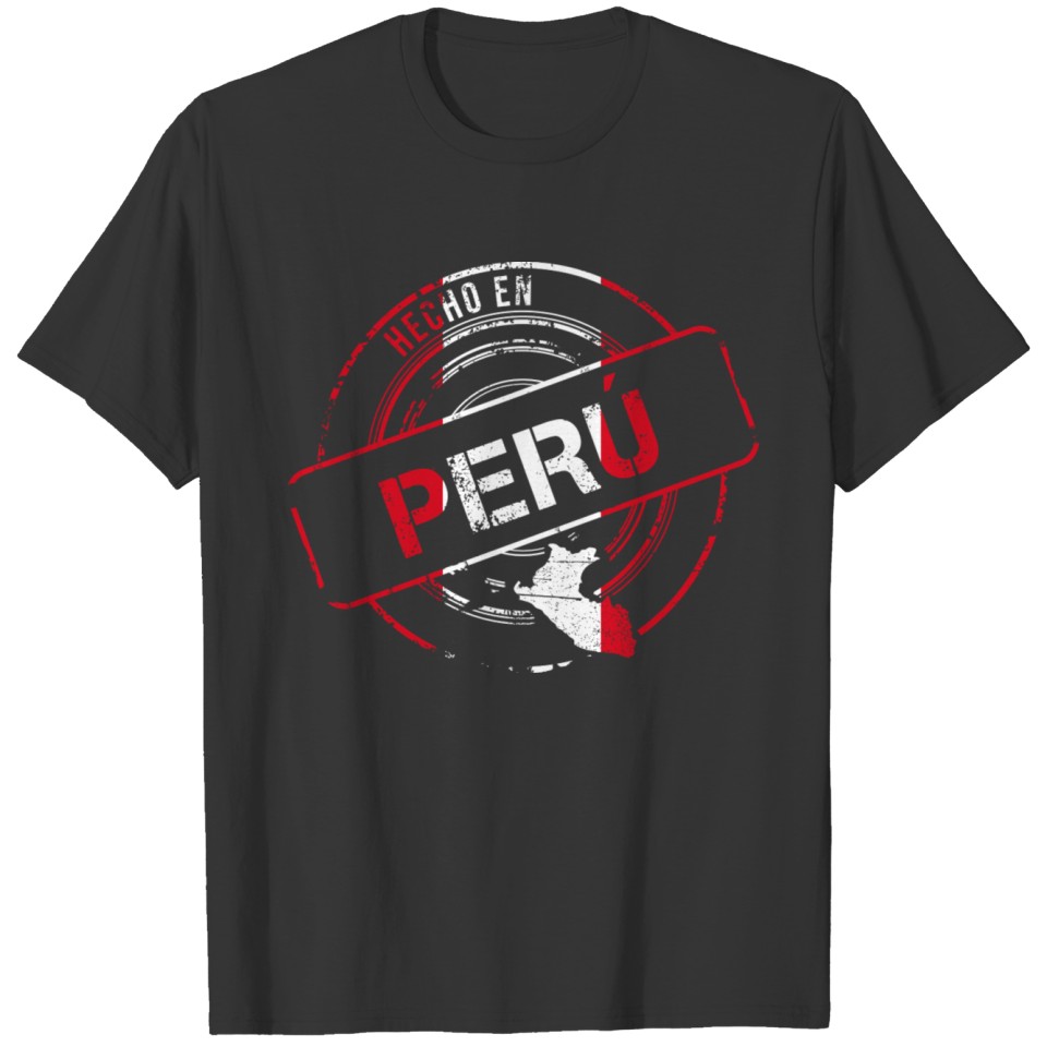 Peruvian stamp - Made in Peruvian T-shirt
