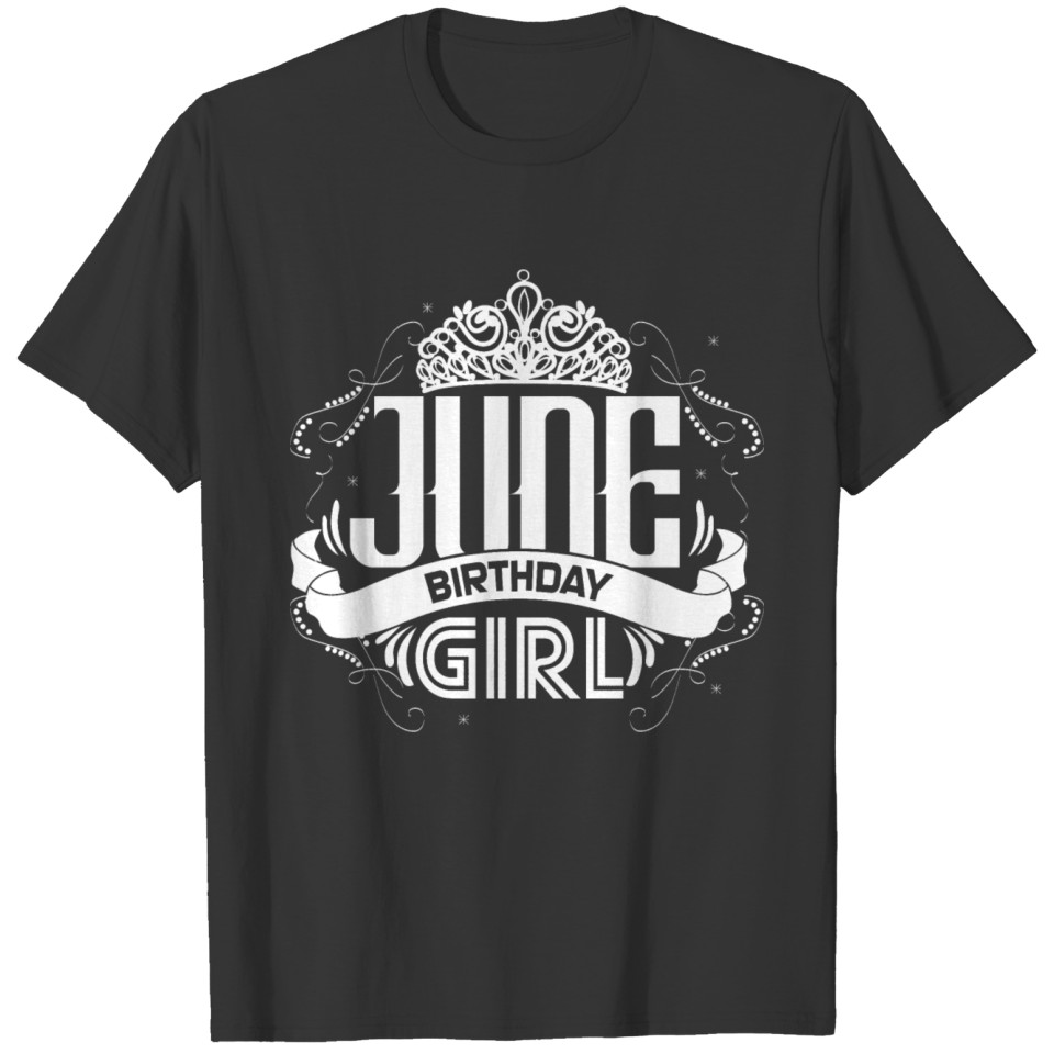 June Birthday Celebration Gift T-shirt