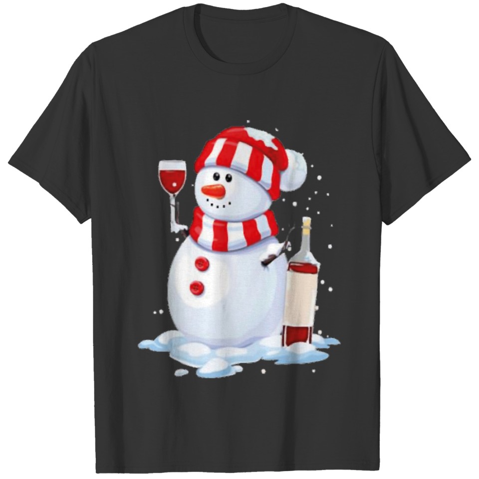 Snowman Freeze Gift For Her Gift For Him T Shirts