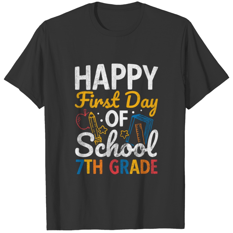 School School Bus School Day T-shirt