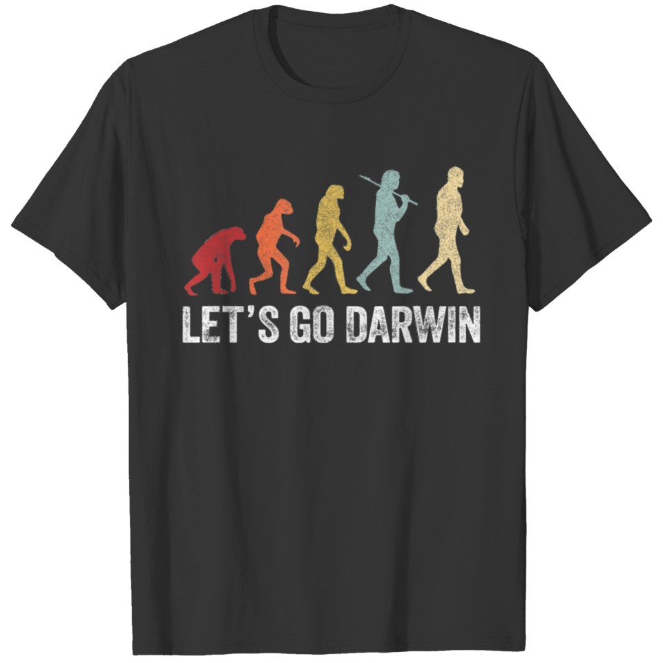 Let's Go Darwin new trending Darwin art T-shirt
