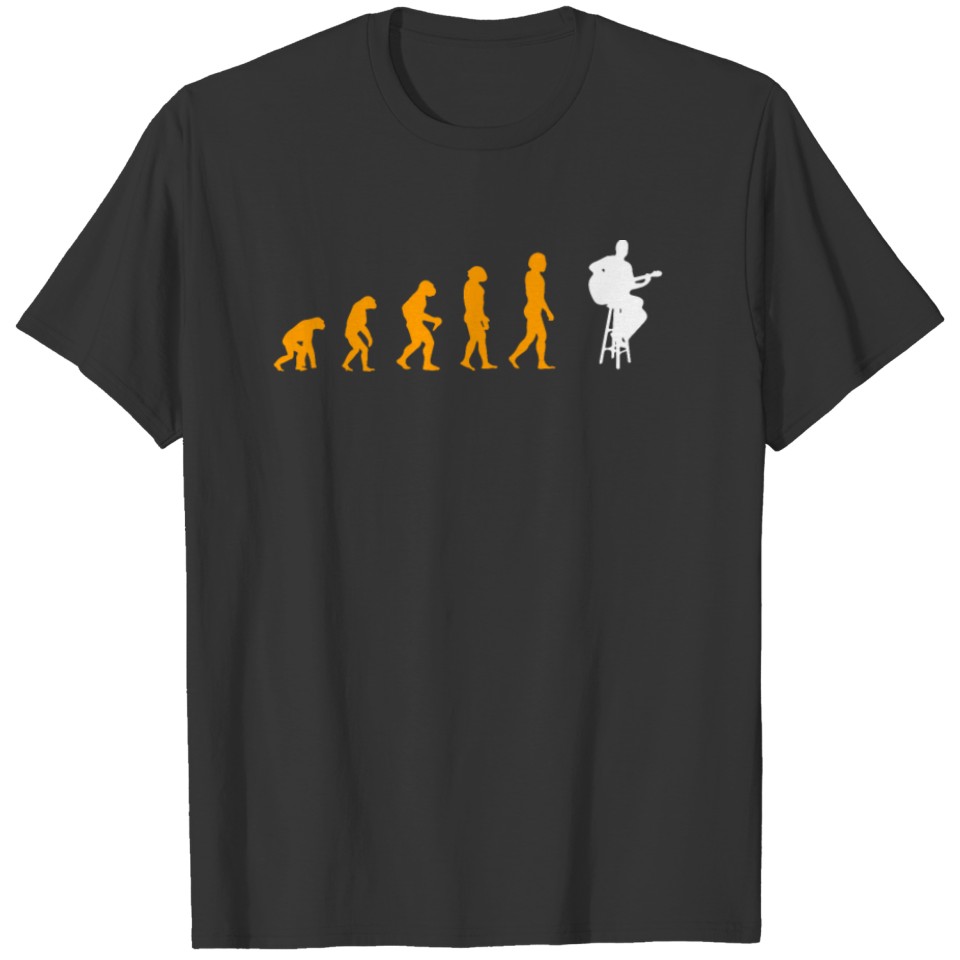 Evolution Of Guitar Great T Shirt T-shirt