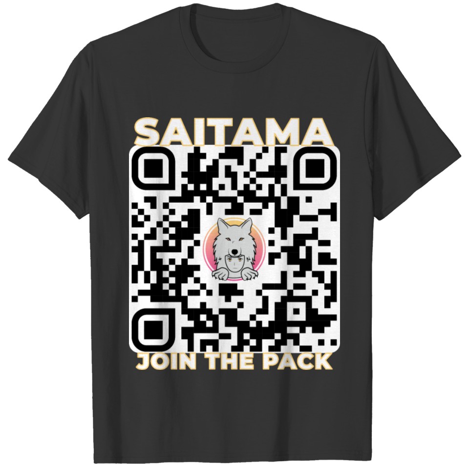 Saitama QR Code T-shirt
