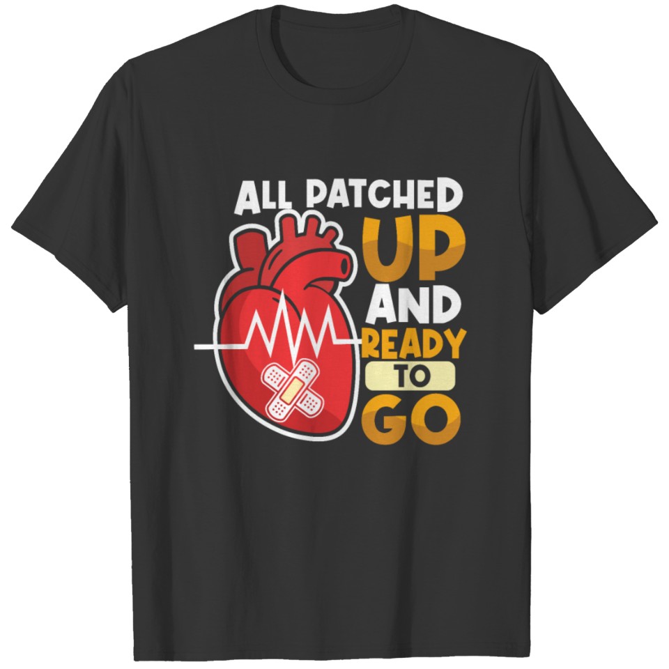 Open Heart Surgery Heart Surgery Survivor Gift T-shirt
