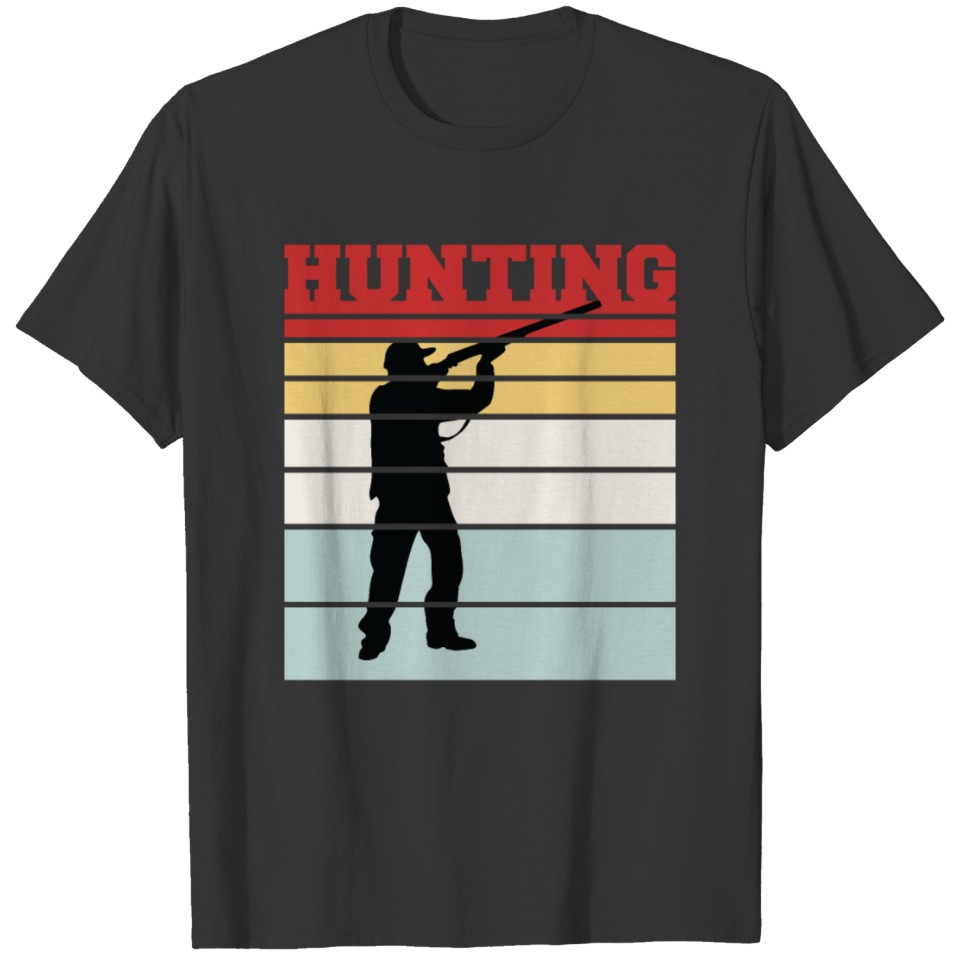 Retro Hunting Team Tee Shirt T-shirt