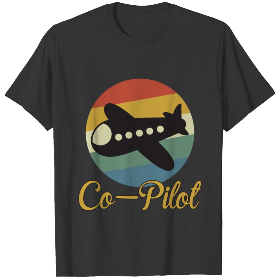 Matching Pilot Dad and Baby Vintage T-shirt