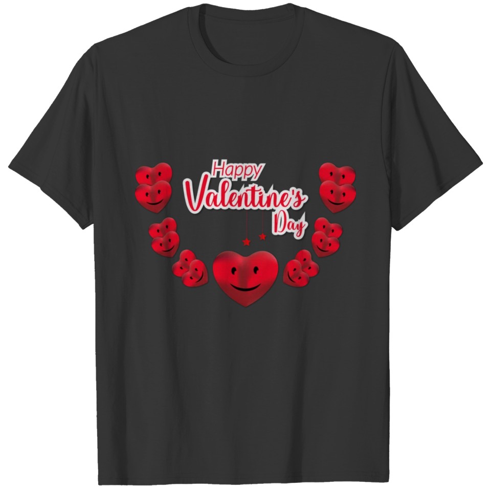 Happy valentines day with 3d T Shirts