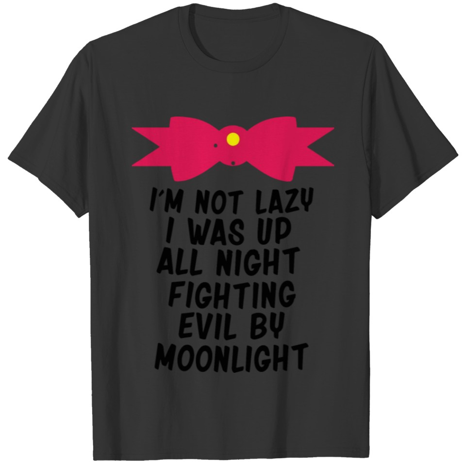 Fighting Evil By Moonlight T-shirt