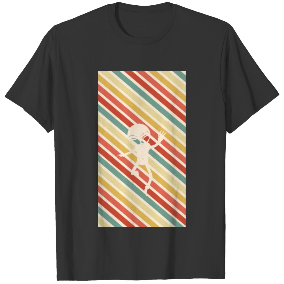 Retro Vintage Alien T-shirt