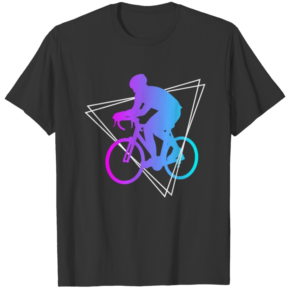 Cycling Cyclist Racing Bike Sport Retro Gift T-shirt