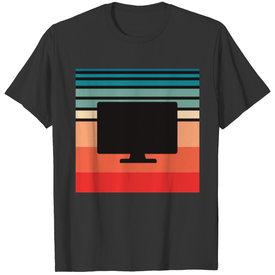 Retro Programmer Software Engineer Vintage Coder T-shirt
