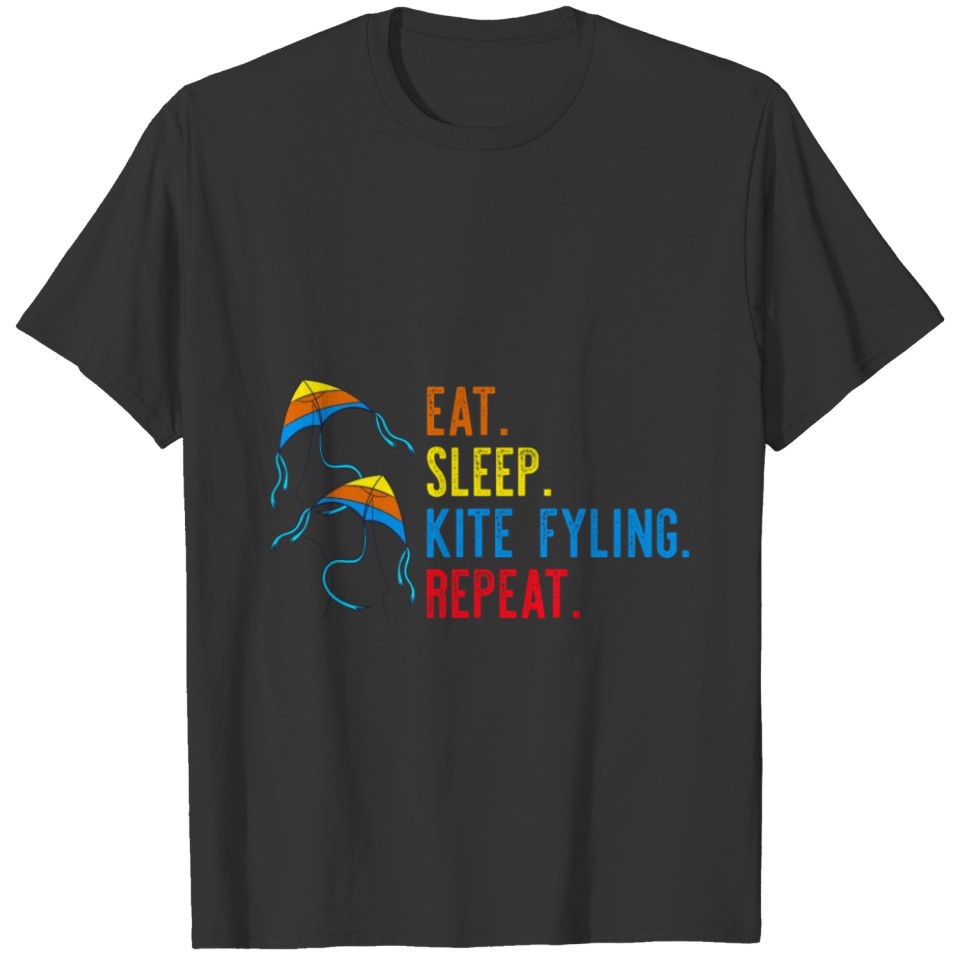 kite flying routine - kite T-shirt