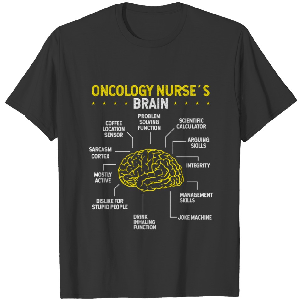 Pediatric Oncology Nurse Oncology Nurse Study T-shirt