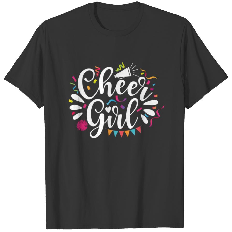 Cheerleading Cheerleader Girl Cheerleader Girl T-shirt