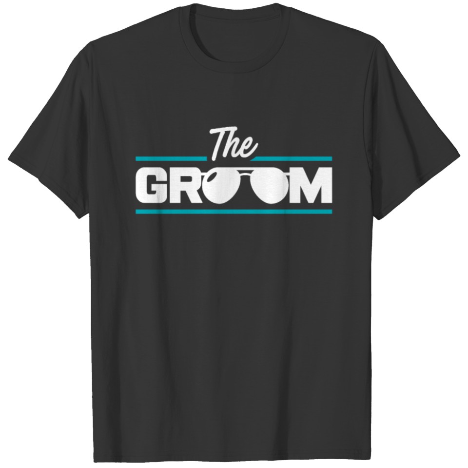 Mens The Groom Bachelor Party Stag Groomsmen T-shirt