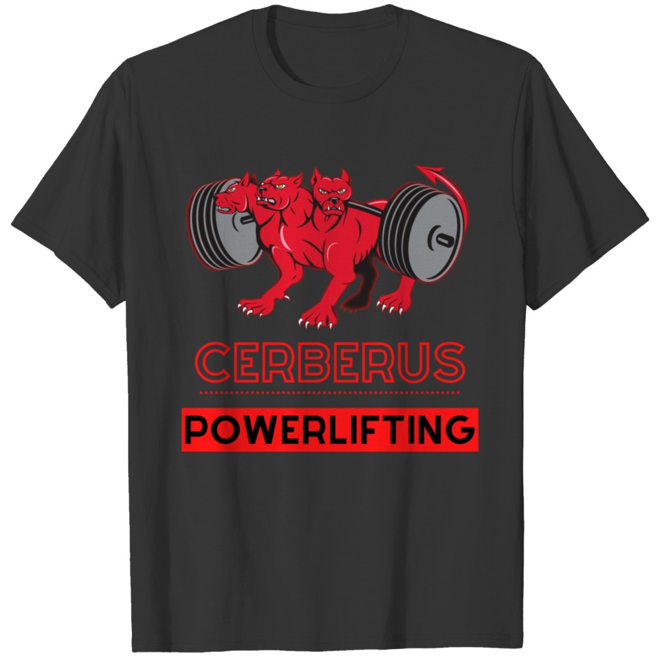 Cerberus Powerlifting T-shirt