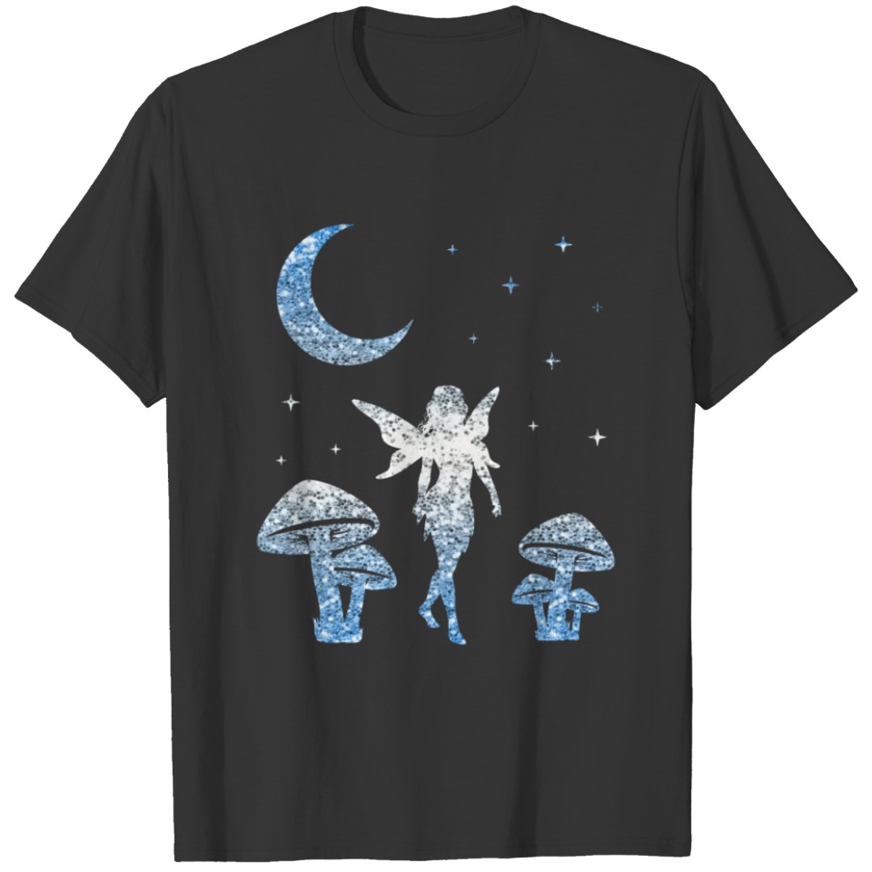 Glitter Fairy Elf Fairytale Women Girls Gift T-shirt