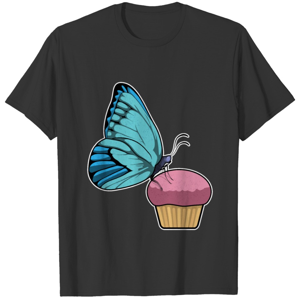 Butterfly with Muffin T-shirt