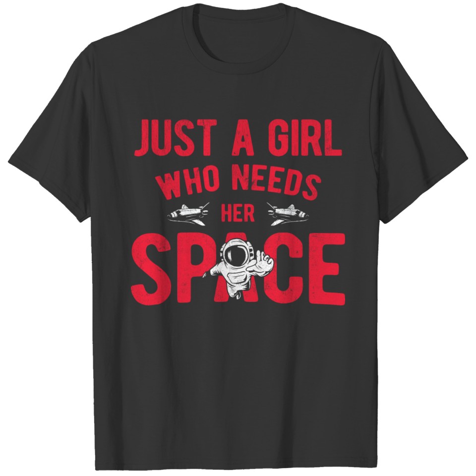 Space Astronaut Galaxy T-shirt
