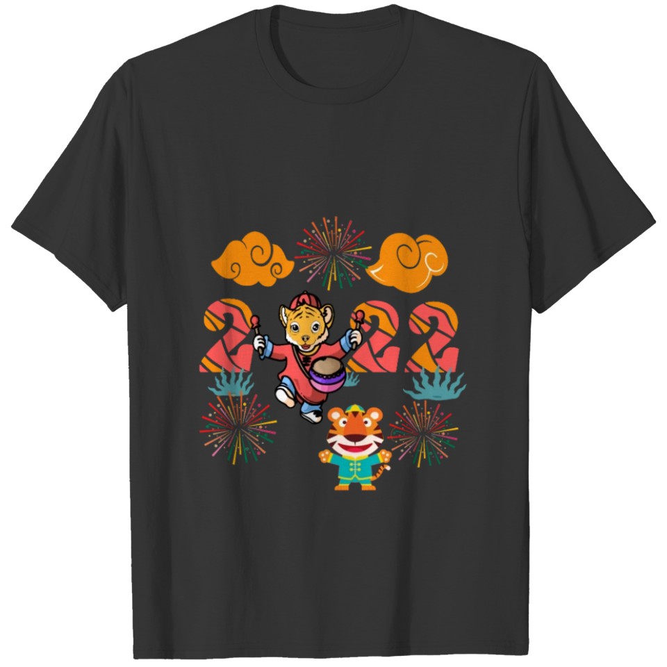 Happy Chinese New Year 2022 Costume Zodiac Year T-shirt