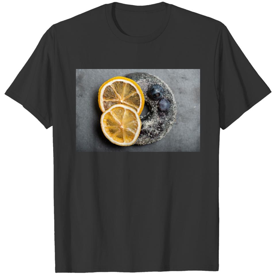Lemon and Blueberry Doughnut T-shirt