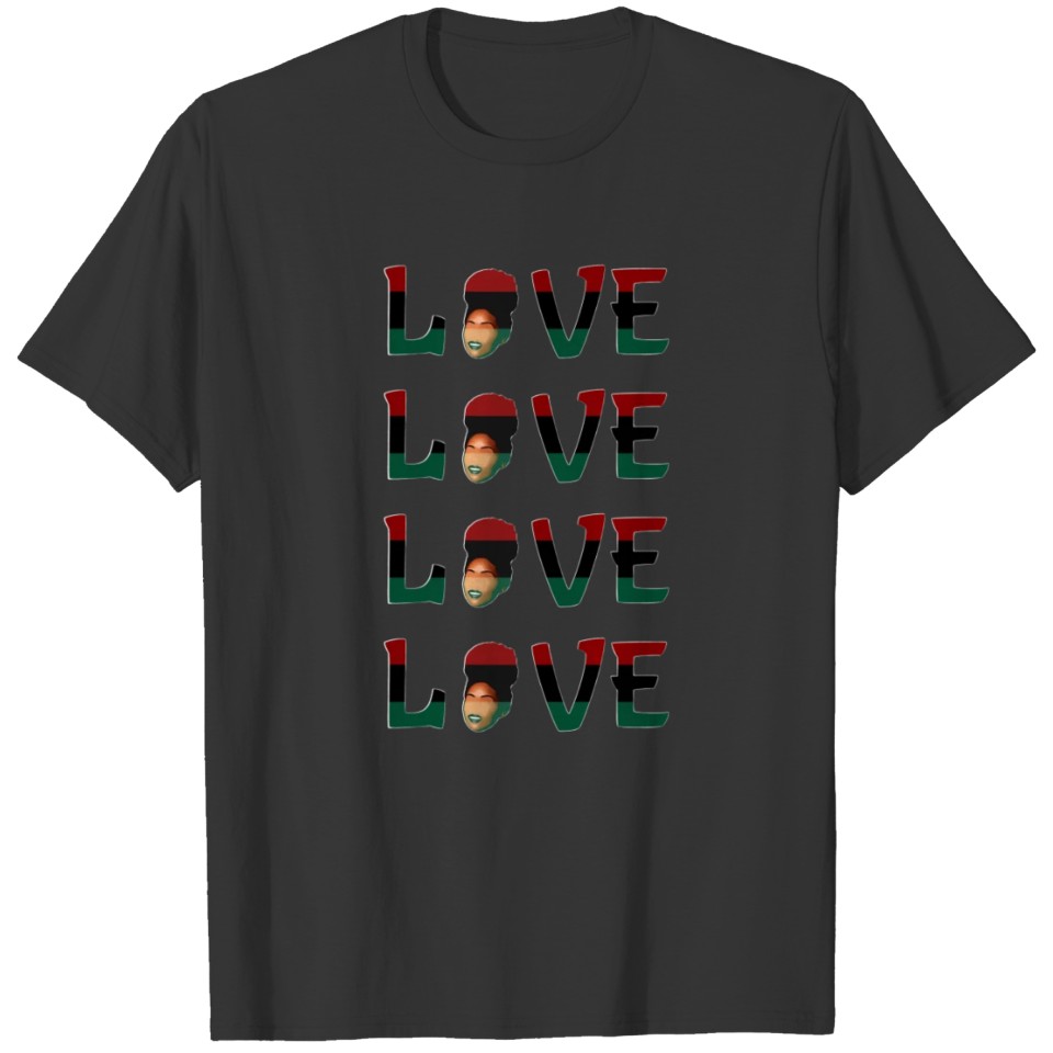 Black Love | Black Joy Men Women Children T-shirt