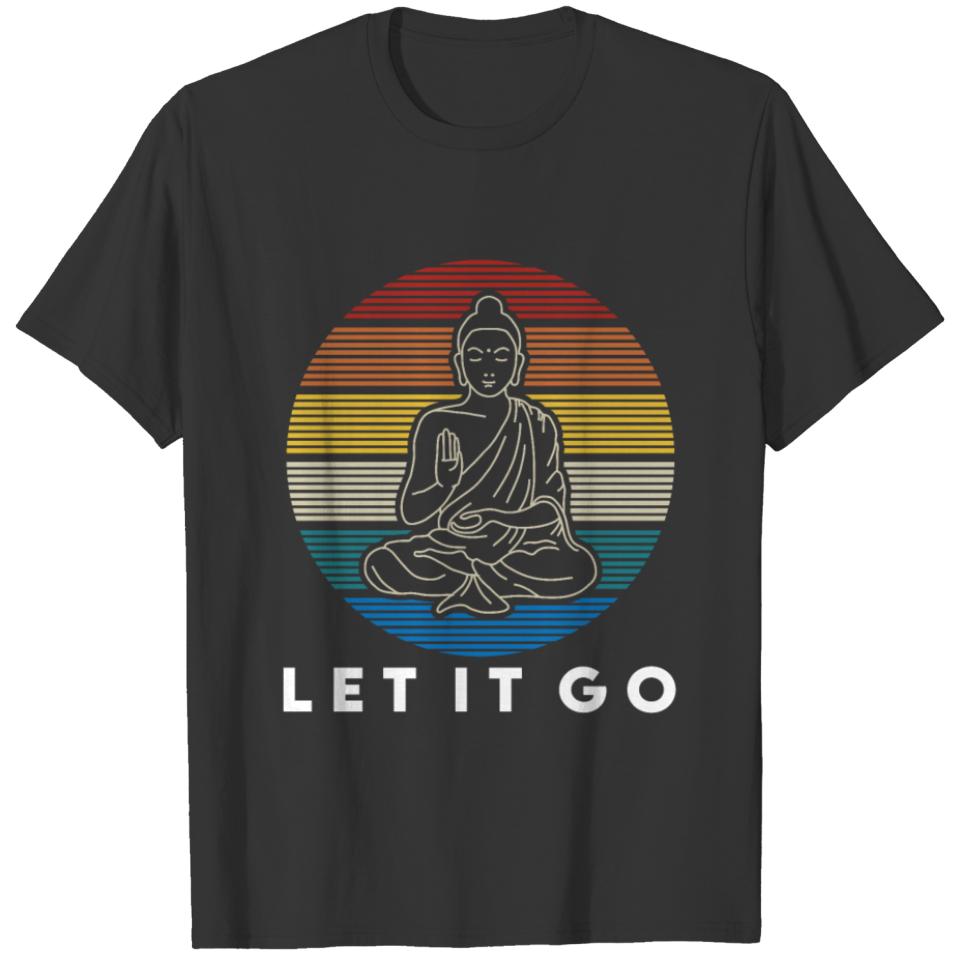Let It Meditation Zen Yoga T-shirt