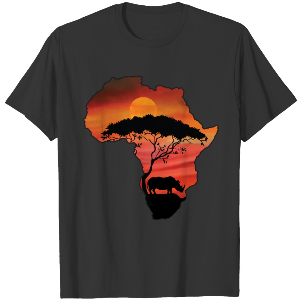 African Rhino T-shirt