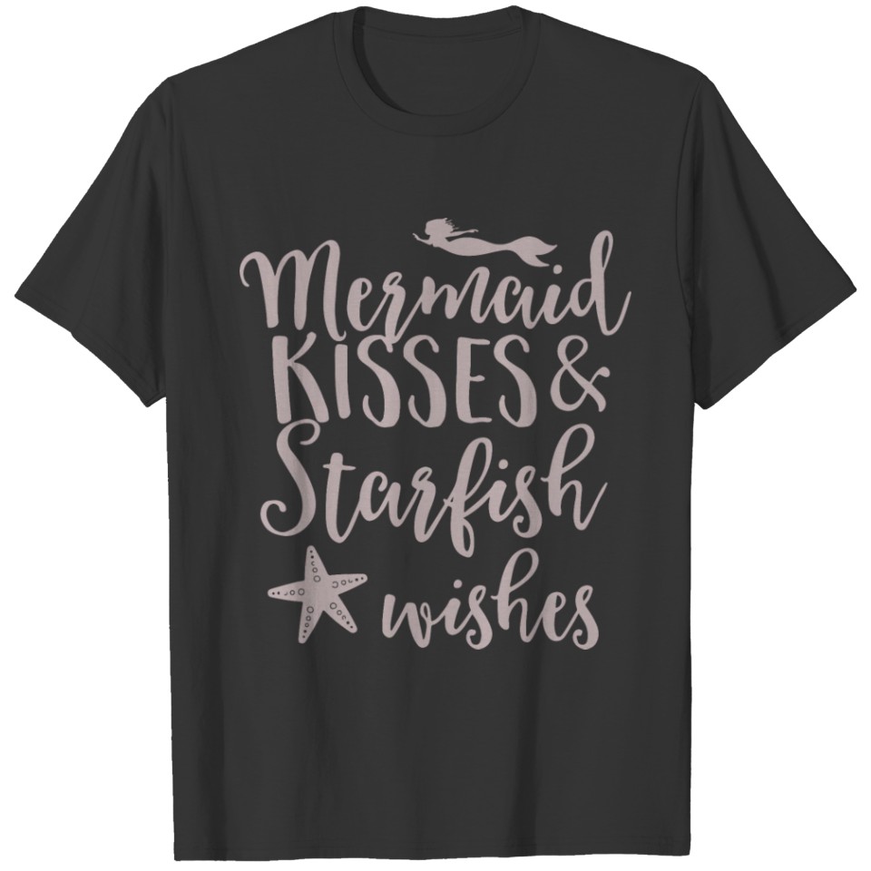 Mermaid kisses and starfish T-shirt