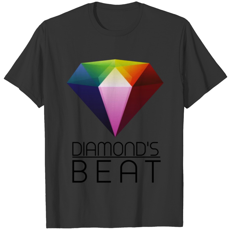 Diamond beat T-shirt