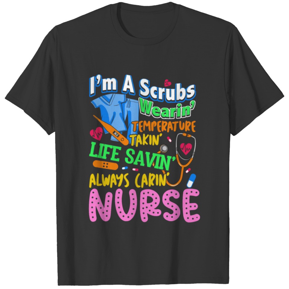 Nurse Nursing Clinic Medical Stuff Paramedic T-shirt