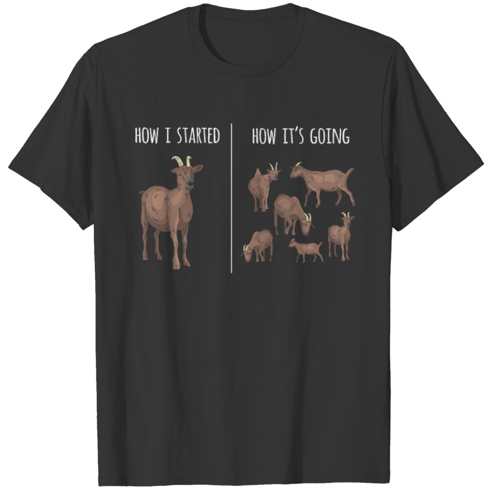 Goat, Goats, Goat Lover T-shirt