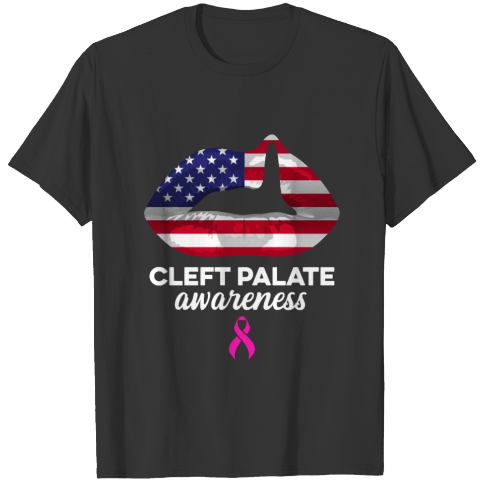 Cleft Palate Lip Choice Cleft Strong Awareness T-shirt