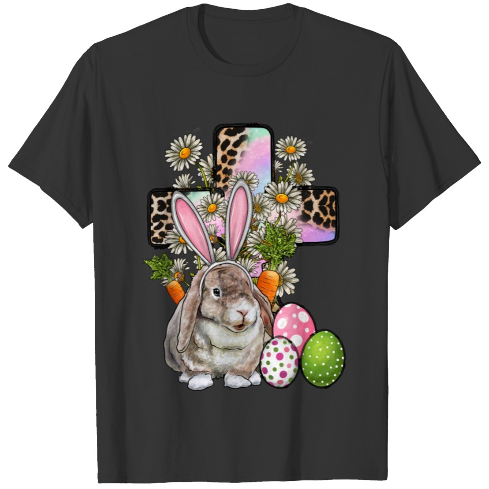 Cross Easter Day T Shirts
