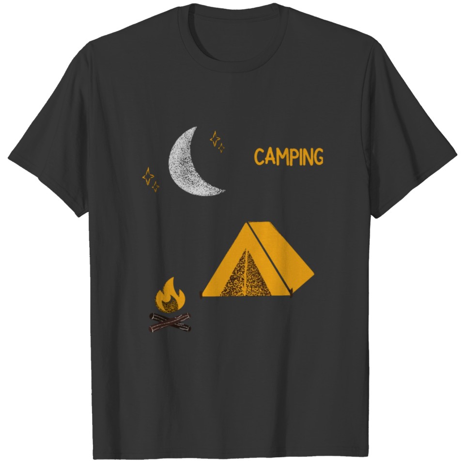 Camping midnight T-shirt
