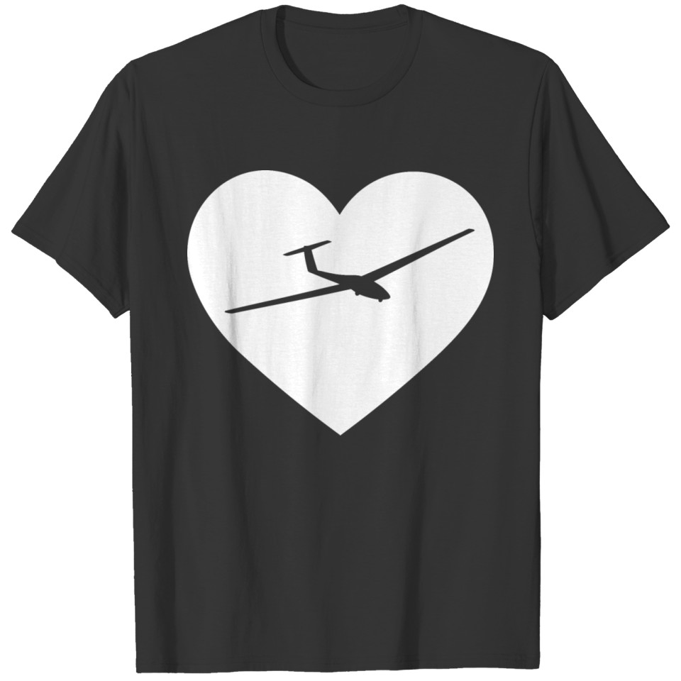 Heart 1 and Sailplane - (B) T-shirt