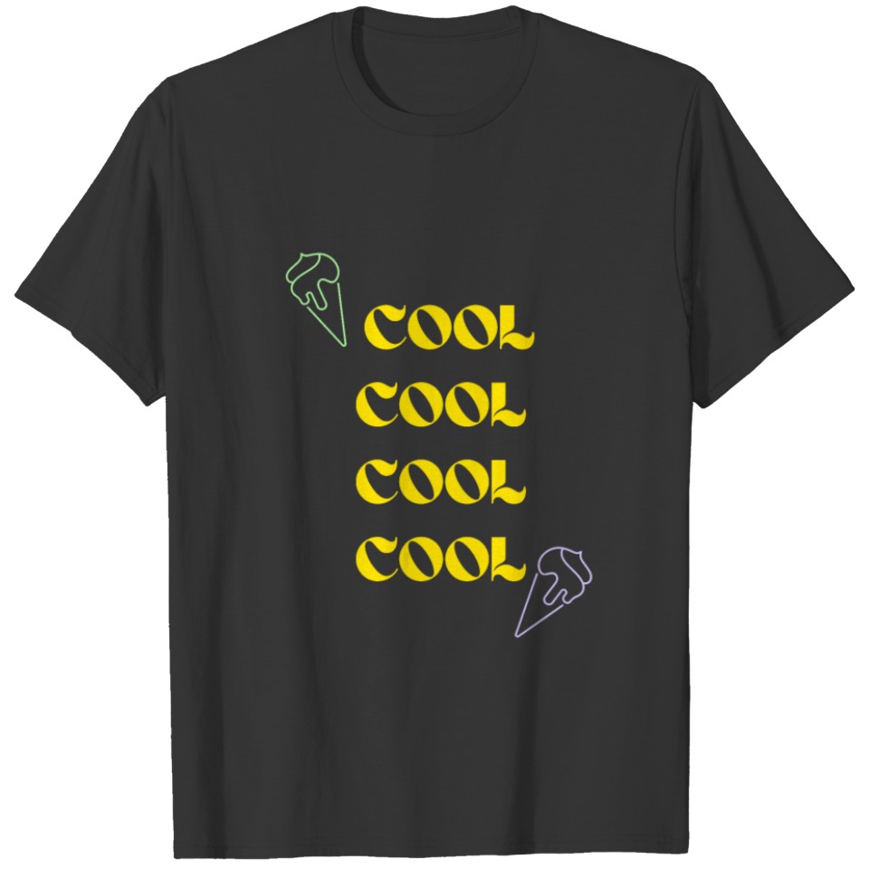 Cool ice cream T-shirt