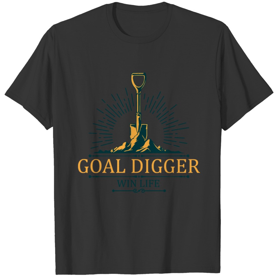 gbr goal digger win life T-shirt
