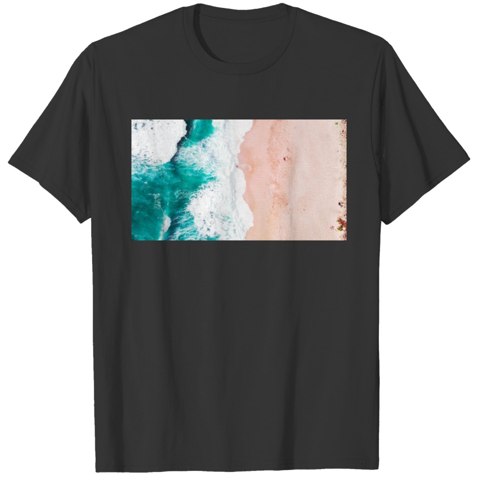 the beach abstract painting T Shirts