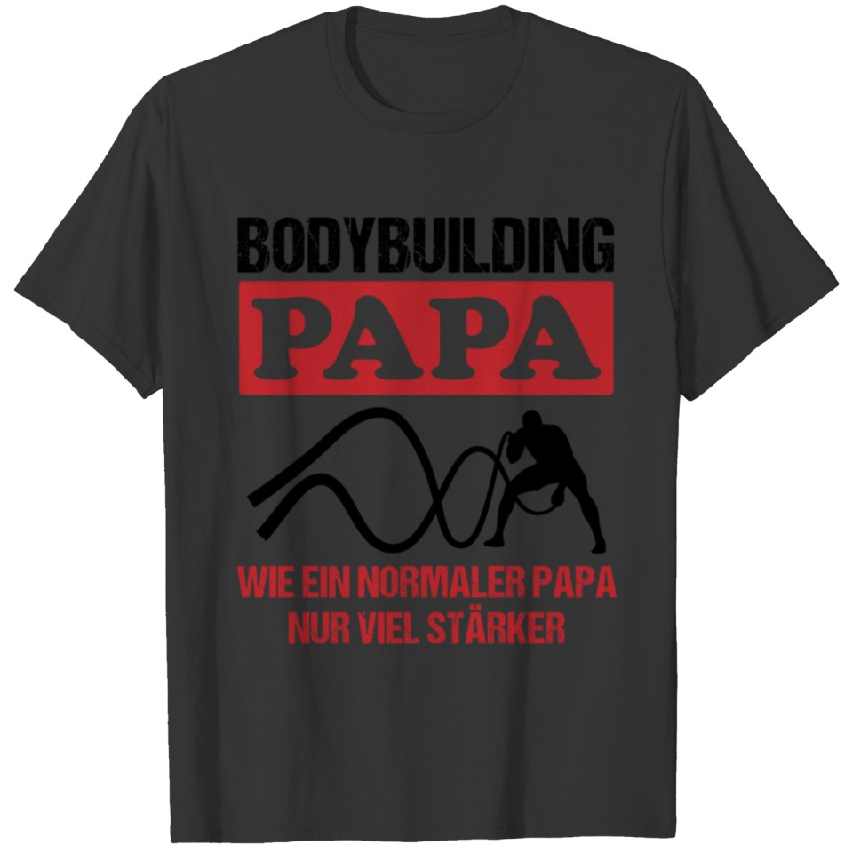 Bodybuilding Dad Weight Training Men Gift T Shirts