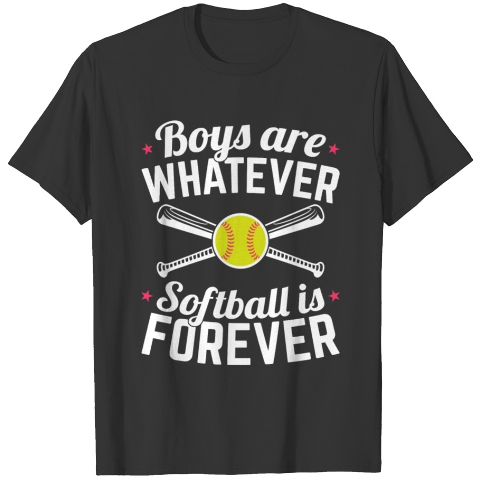 Softball Gifts For Teen Girls Funny Saying Boys Ar T Shirts