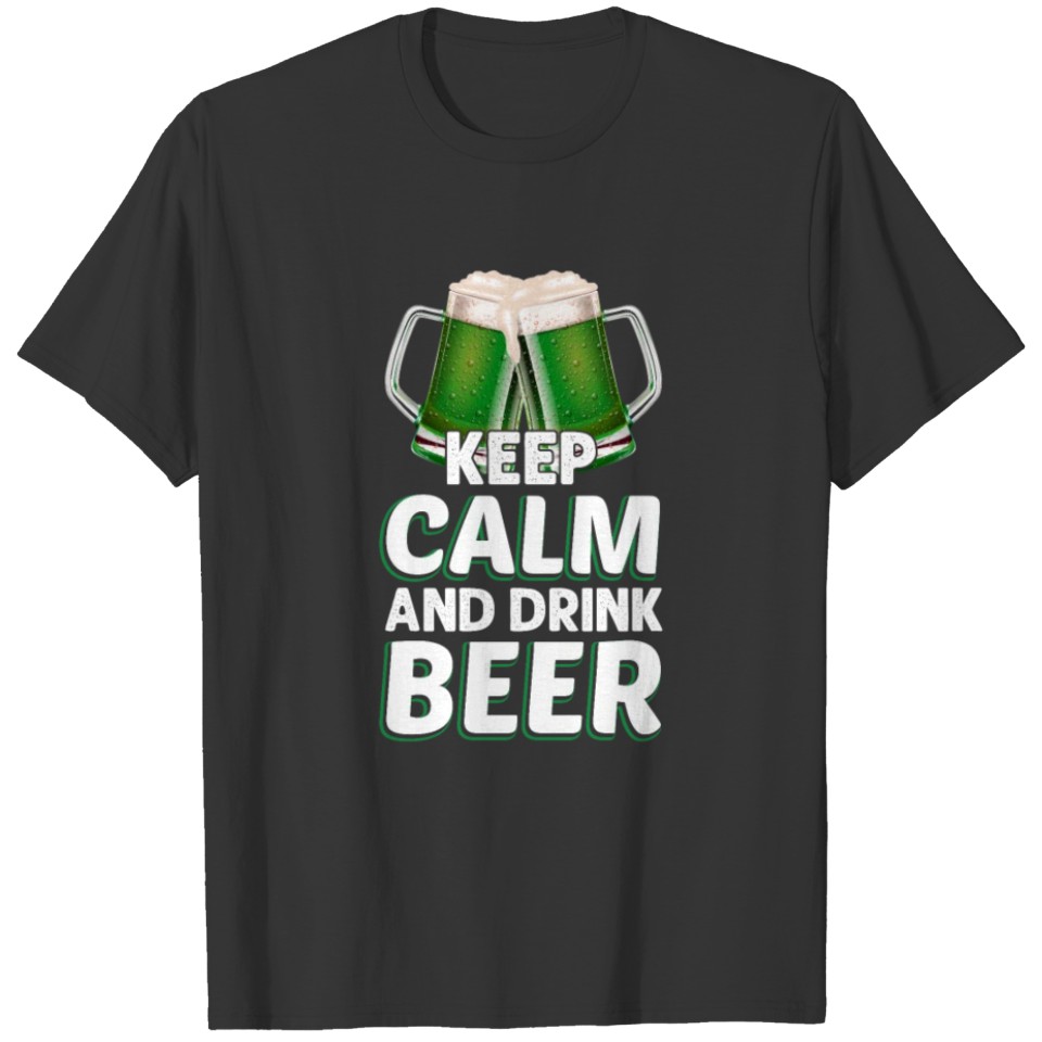 St Patrick's Day Drinking Beer Pattys Day Gifts T-shirt