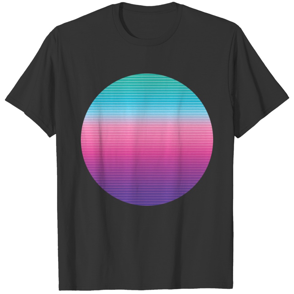 sun vaporwave retrowave T-shirt