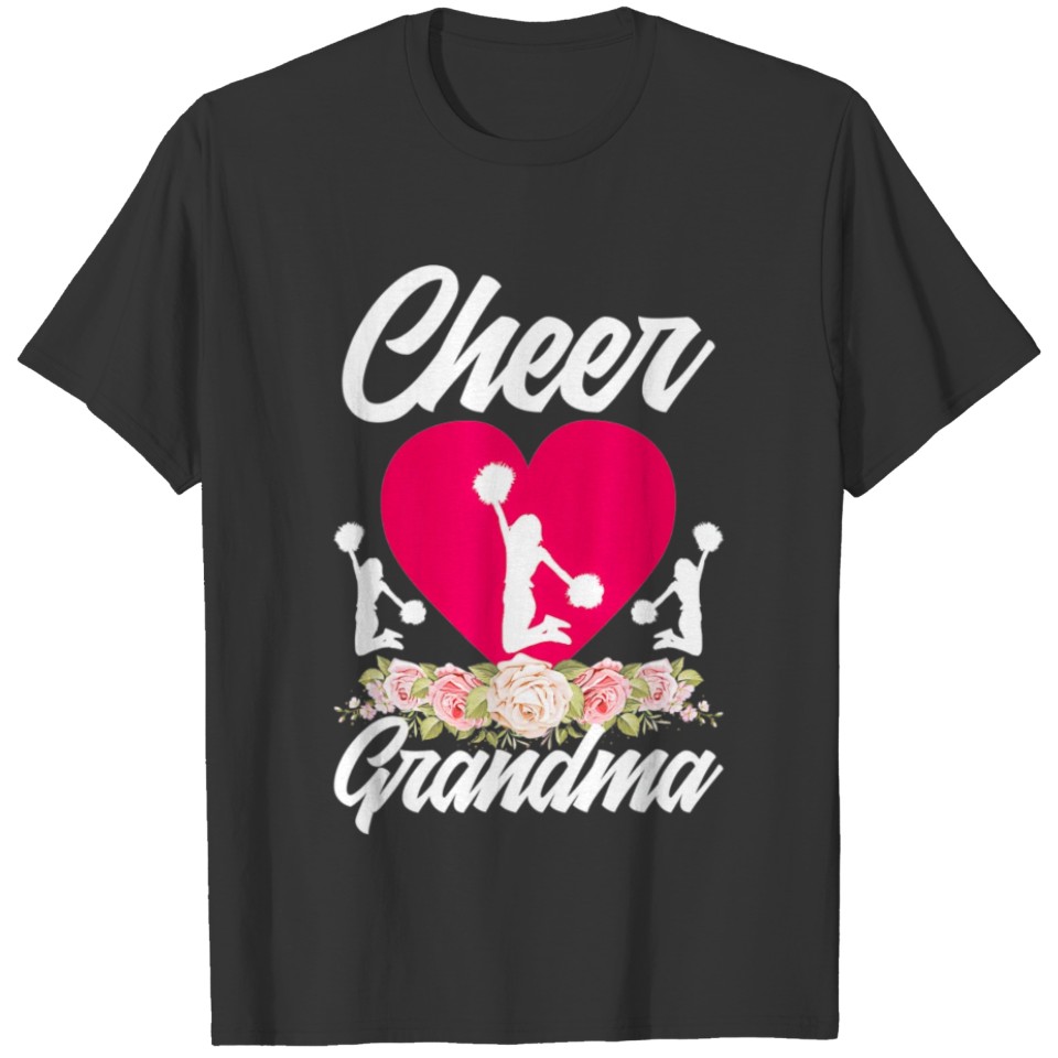 Cheer Grandma Cheerleader Grandma Funny T-shirt