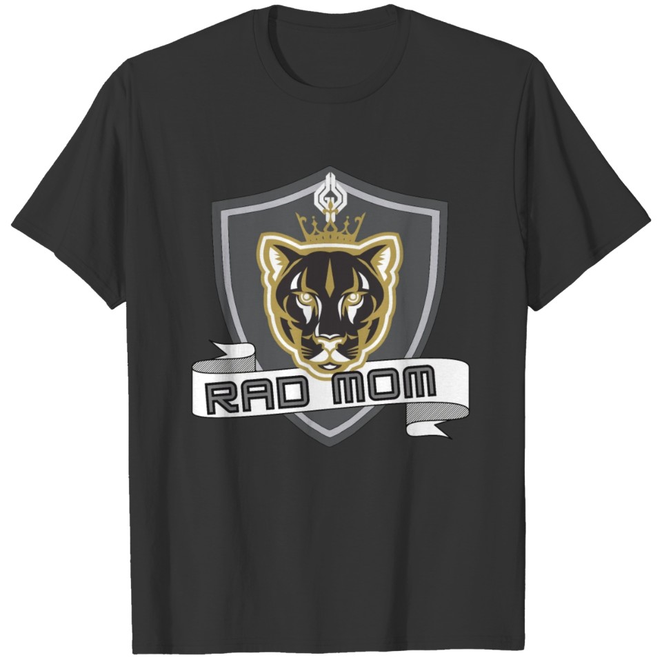 Rad Mom Lioness Queen T-shirt